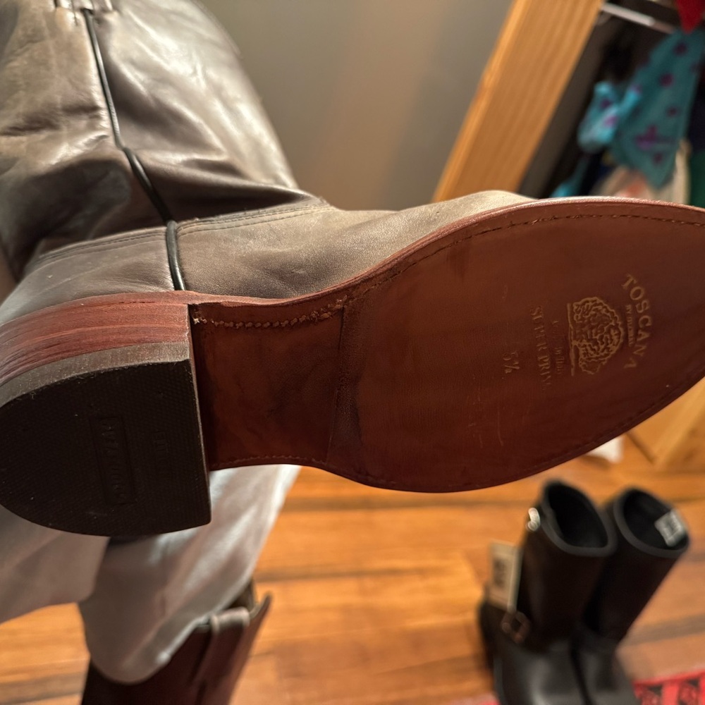 Frye cowboy boot made in USA